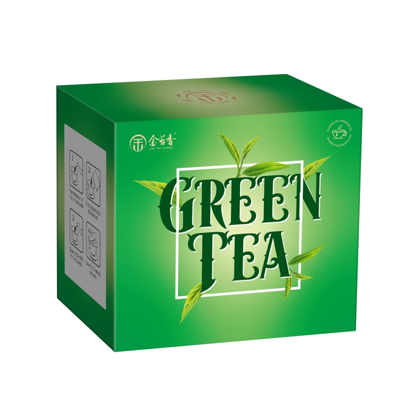 Square box Green tea  正方形盒子绿茶 120g